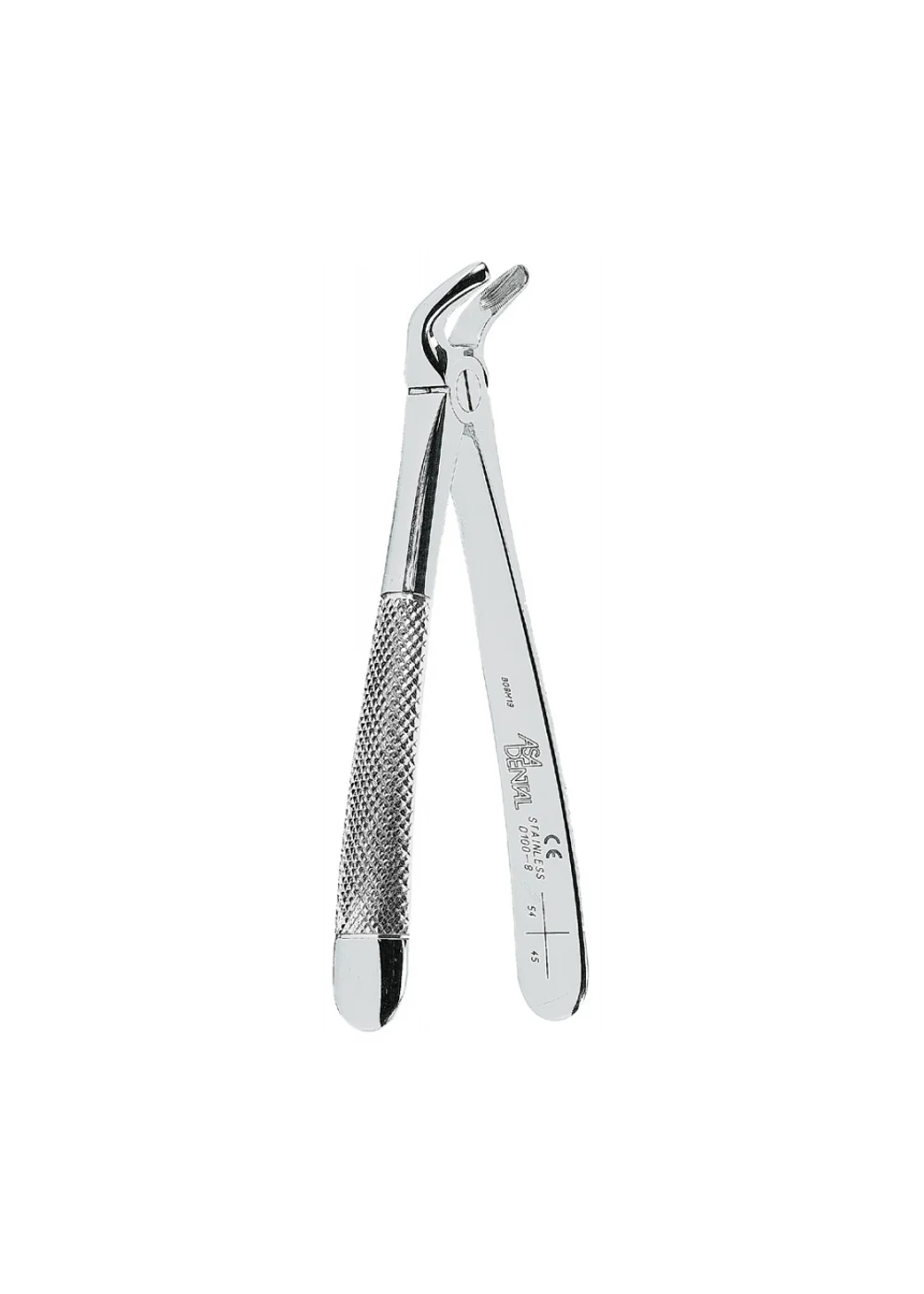 Asa Dental 0100-8 - щипцы N8 для удаления зубов для нижних премоляров с зубчиками