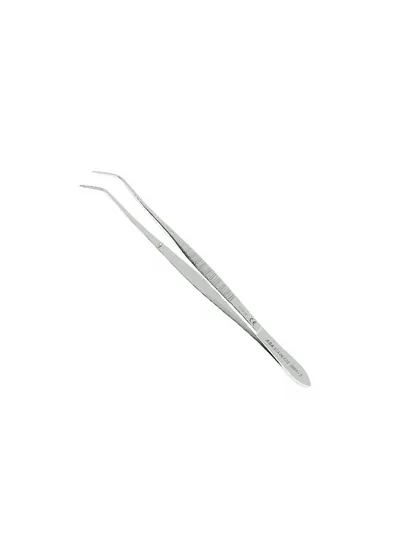 Asa Dental 0601-3 - пинцет анатомический изогнутый N3, 16 см