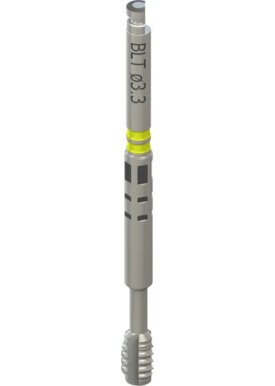Метчик, Straumann®, BLT, Ø 3.3 мм, L 42 мм, для хирургии по шаблонам, Stainless steel
