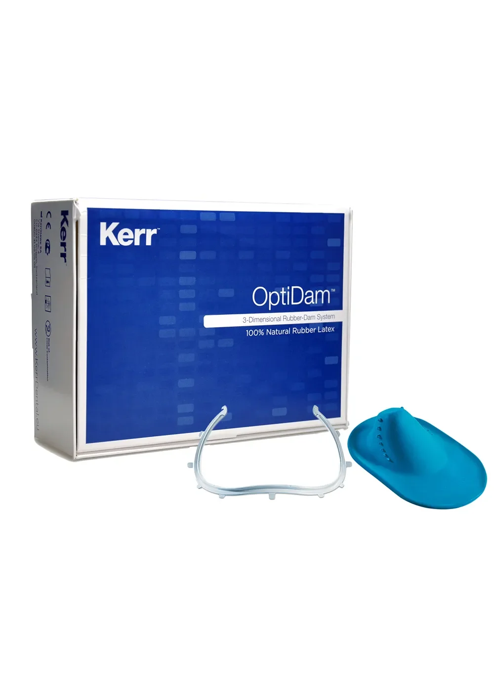 Набор коффердамов, Kerr, OptiDam Posterior Intro Kit, 5200, 10 шт + 1 рамка