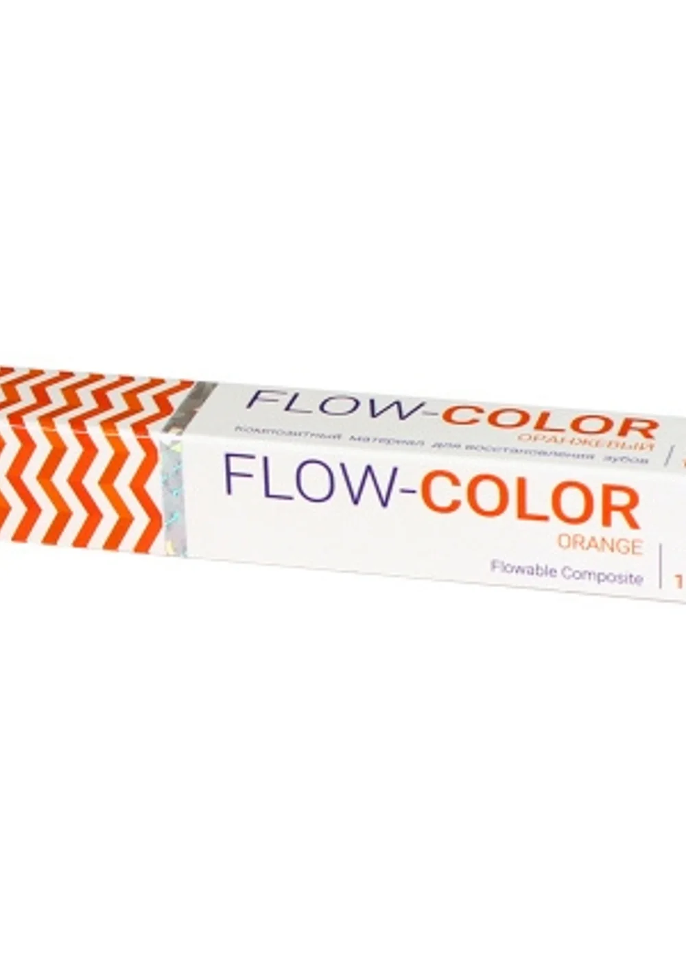 FLOW-COLOR ОРАНЖЕВЫЙ (1 гр) -цветной микрогибридный светоотв.композит типа "flow", ARKONA