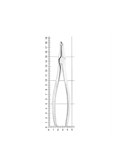 Nopa Instruments PA 046/01 - щипцы извлекающие корневые для нижней челюсти №46L