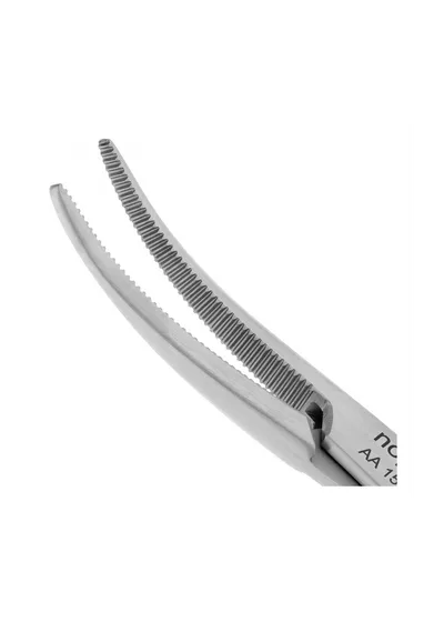 Nopa Instruments AA 157/18 - щипцы для артерии HALSTED анатомические, изогнутые, 18 см