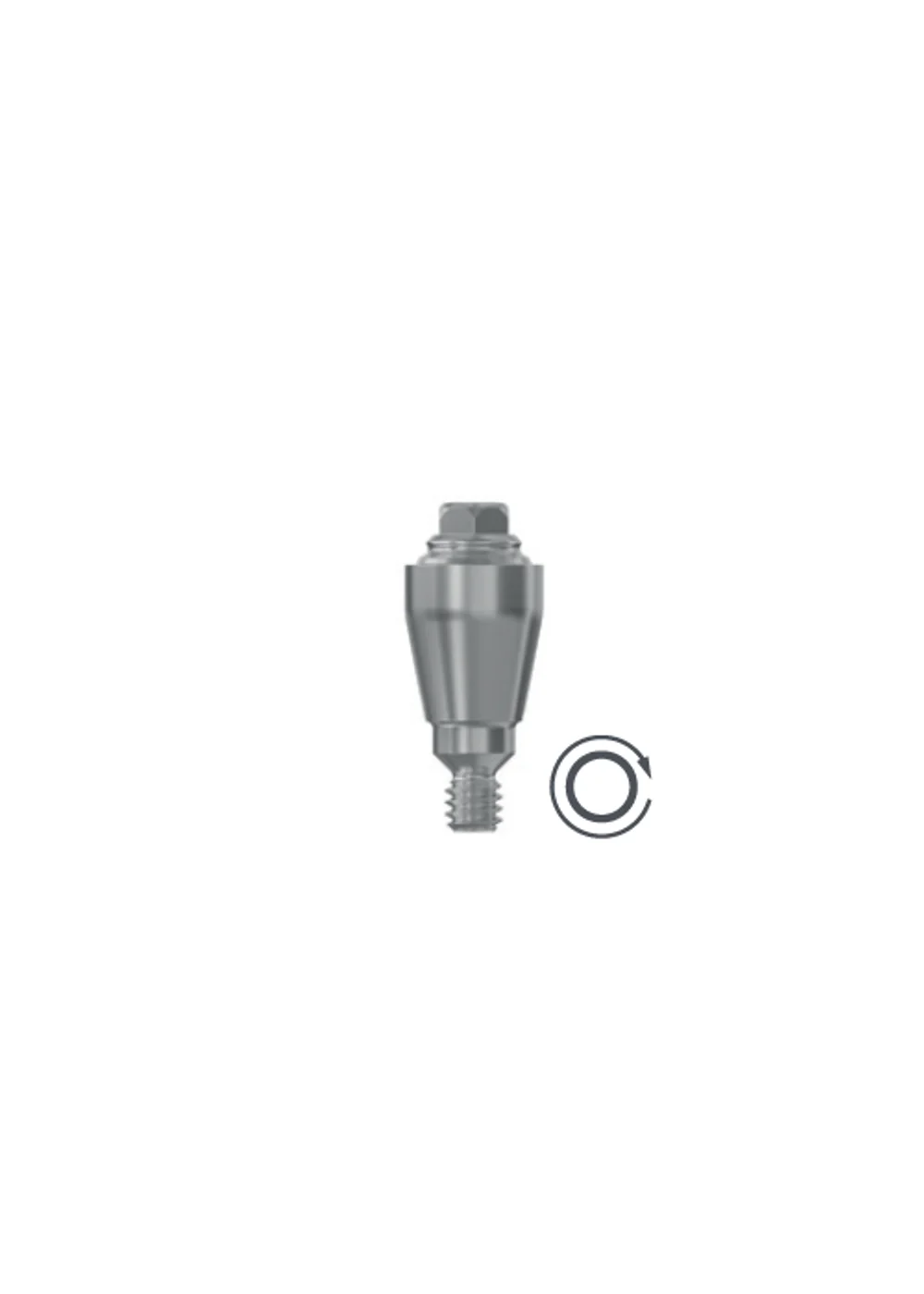 Абатмент прямой Multibase EV 4.8 - 3.5 мм NI (Multibase Abutment EV 4.8 - 3.5 mm NI), арт: 26183