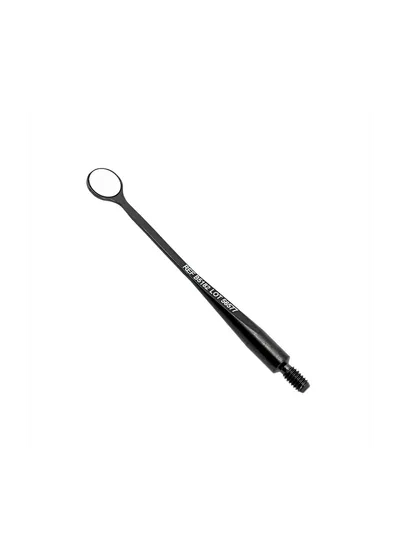 Hahnenkratt BLACK MICROflex Ultra - ультраяркое микрозеркало без ручки, плоское, круглое, 5 мм