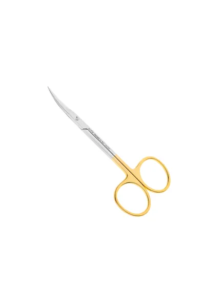 HLW 19-2TC - ножницы хирургические изогнутые Iris-Schere TC, 115 мм