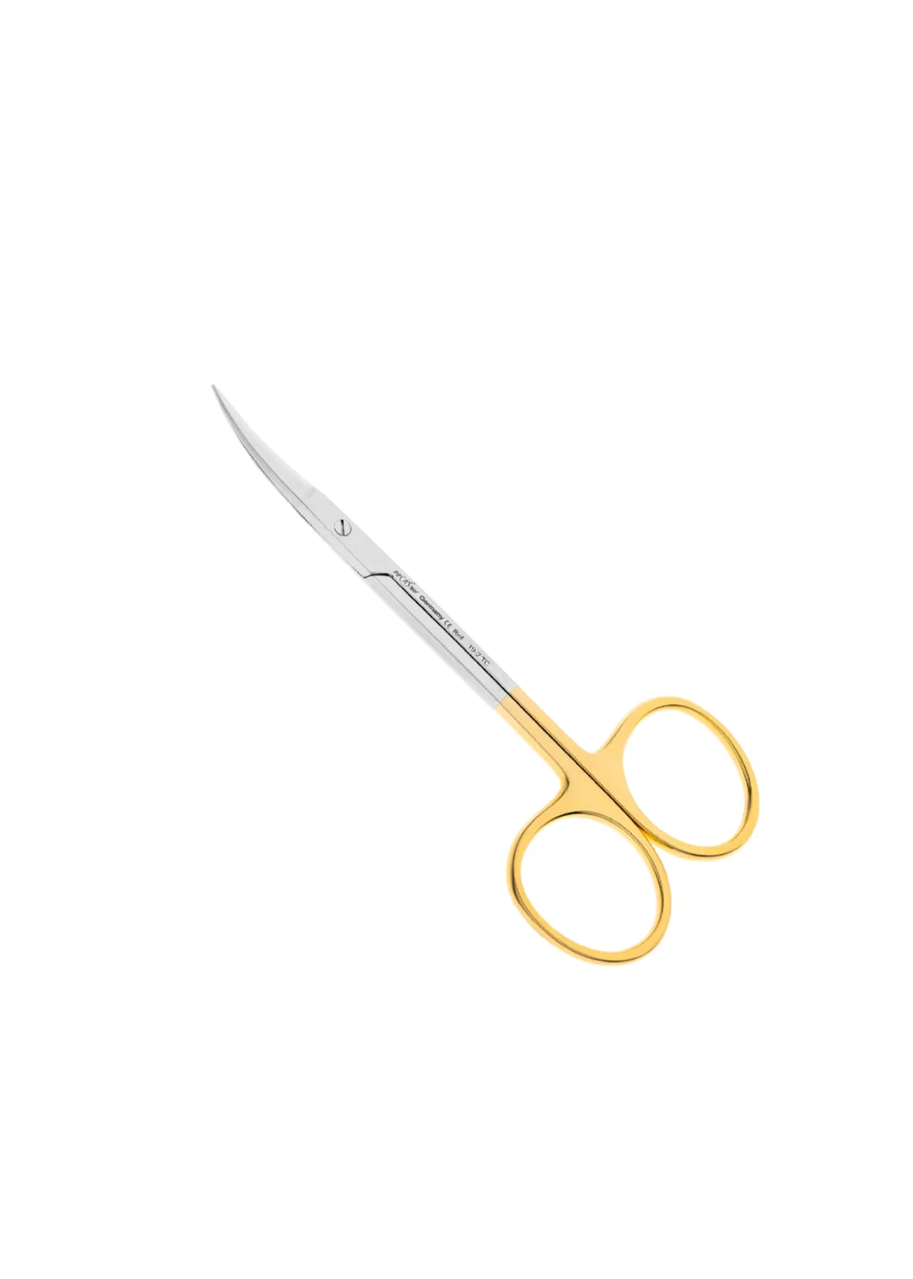 HLW 19-2TC - ножницы хирургические изогнутые Iris-Schere TC, 115 мм