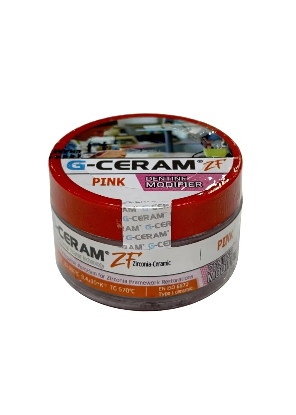 Керамическая масса модификатор, G-CERAM, ZF Dentine Modifier Pink, 15г