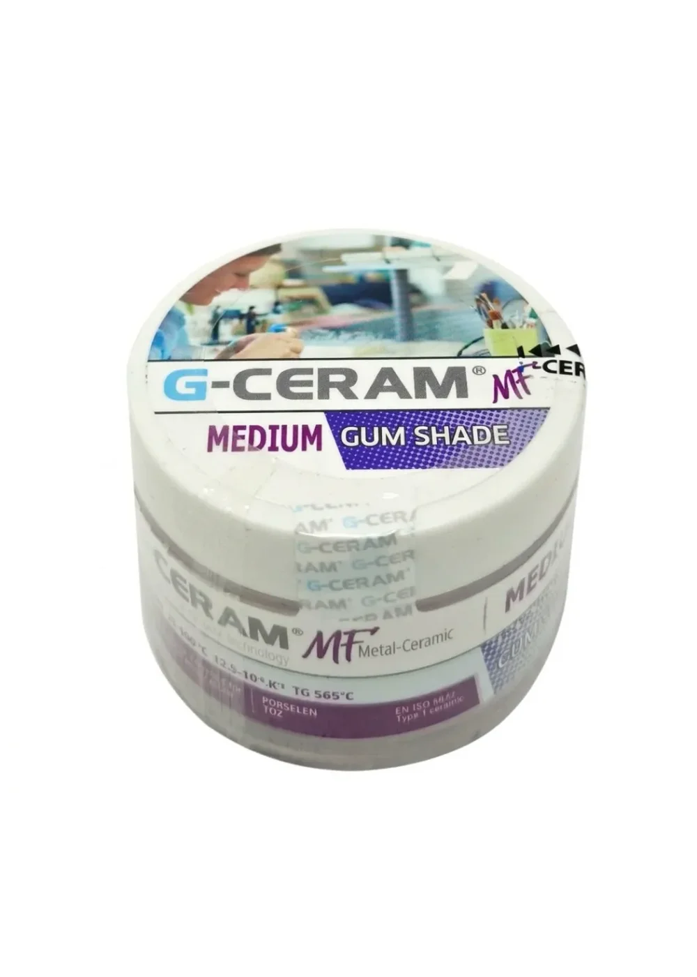 Керамическая масса дентинная, G-CERAM, MF десневой дентин Gum Shade Medium, 20г