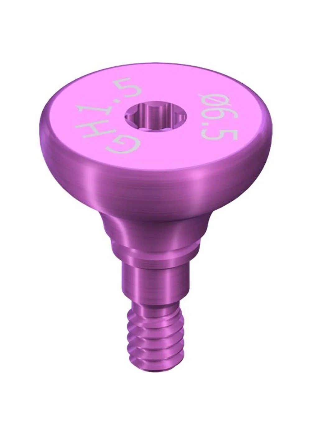 Формирователь десны Straumann RB/WB, Ø 6.5 мм, GH 1.5 мм, AH 2 мм, Титан