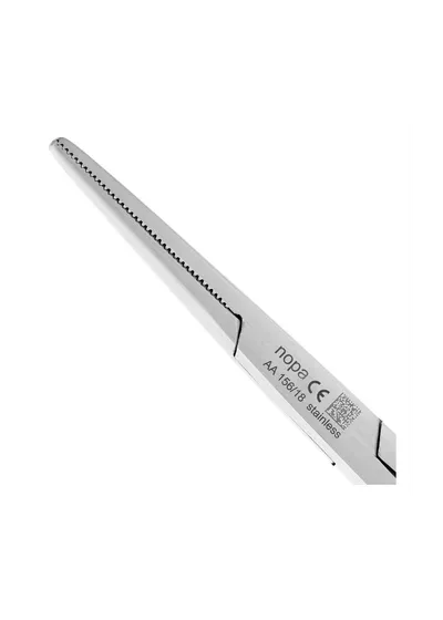 Nopa Instruments AA 156/18 - щипцы для артерии HALSTED анатомические, прямые, 18 см