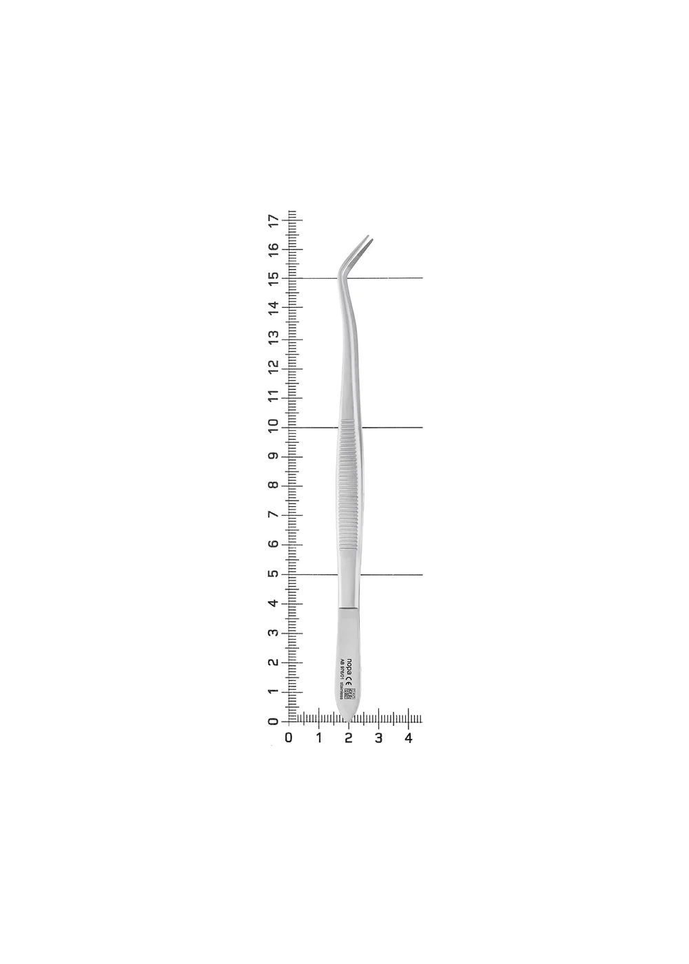 Nopa Instruments AB 976/01 - пинцет MERIAM №1, 16 см