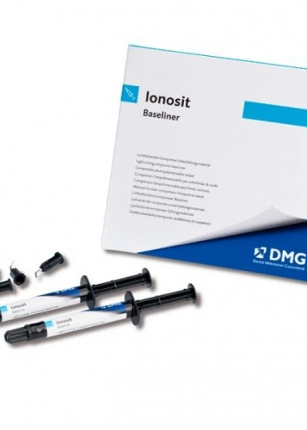 Материал подкладочный, DMG, Ionosit Baseliner, 2 шприца х 1.5 г, компомерный