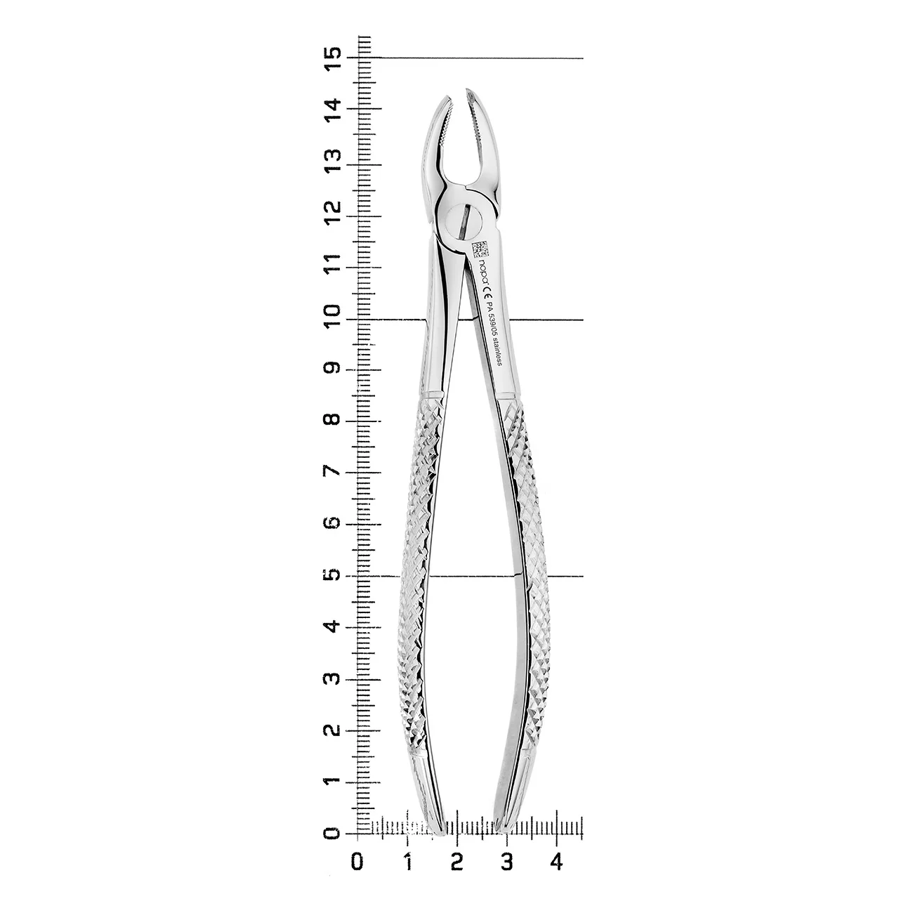 Щипцы извлекающие № 39L, для левых моляров верхней челюсти, детские.