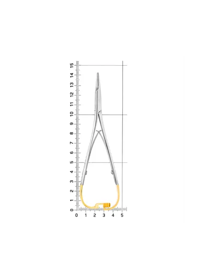 HLW 20-21A - иглодержатель хирургический Mini-Head Lichtenberg TC, 14 см