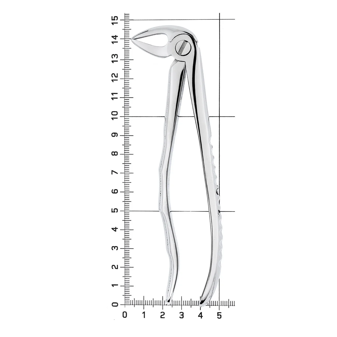 Щипцы № 33 для удаления зубов нижние корневые, анатомическая ручка