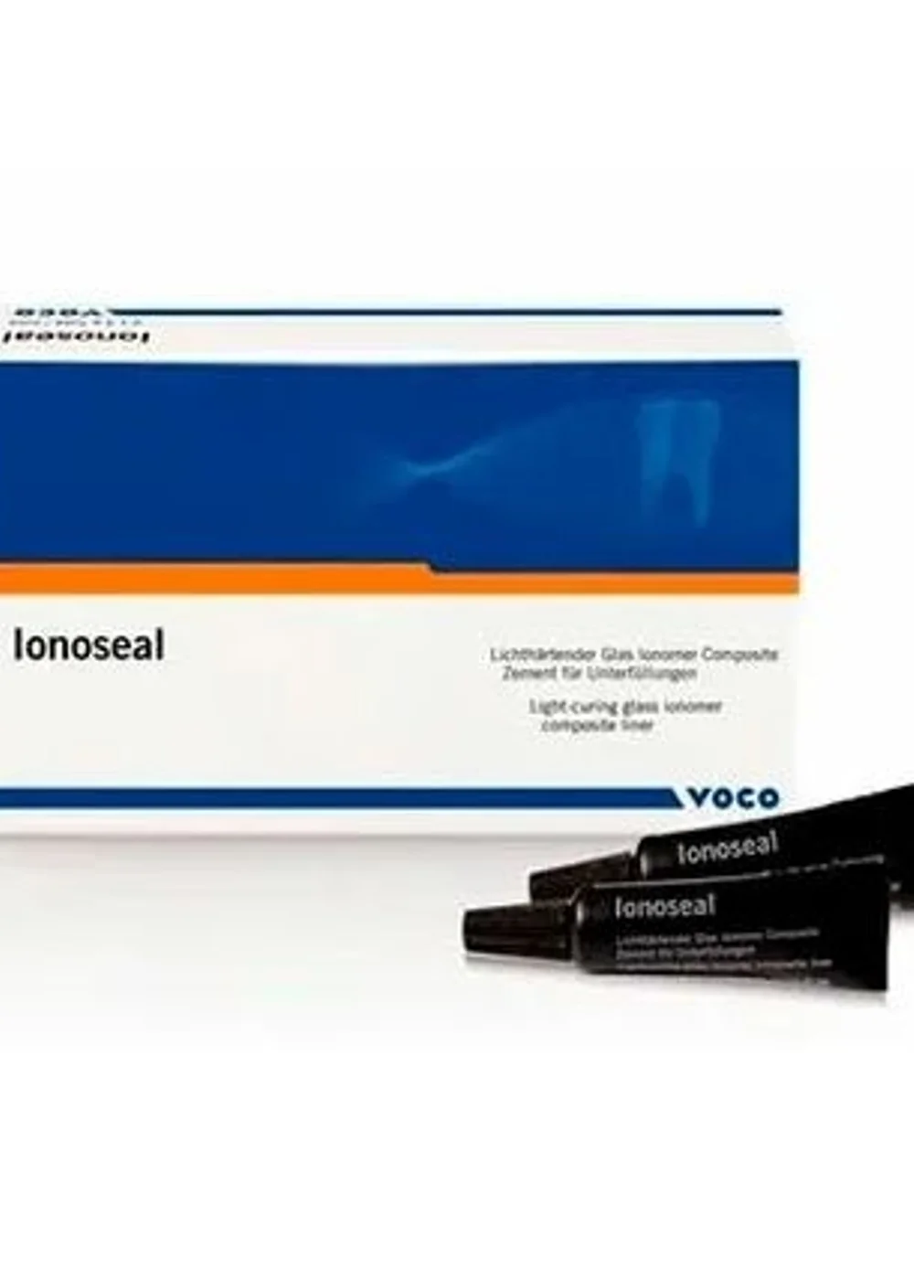 Материал подкладочный, VOCO, Ionoseal, 2 тюбика х 4 г, стеклоиономерный