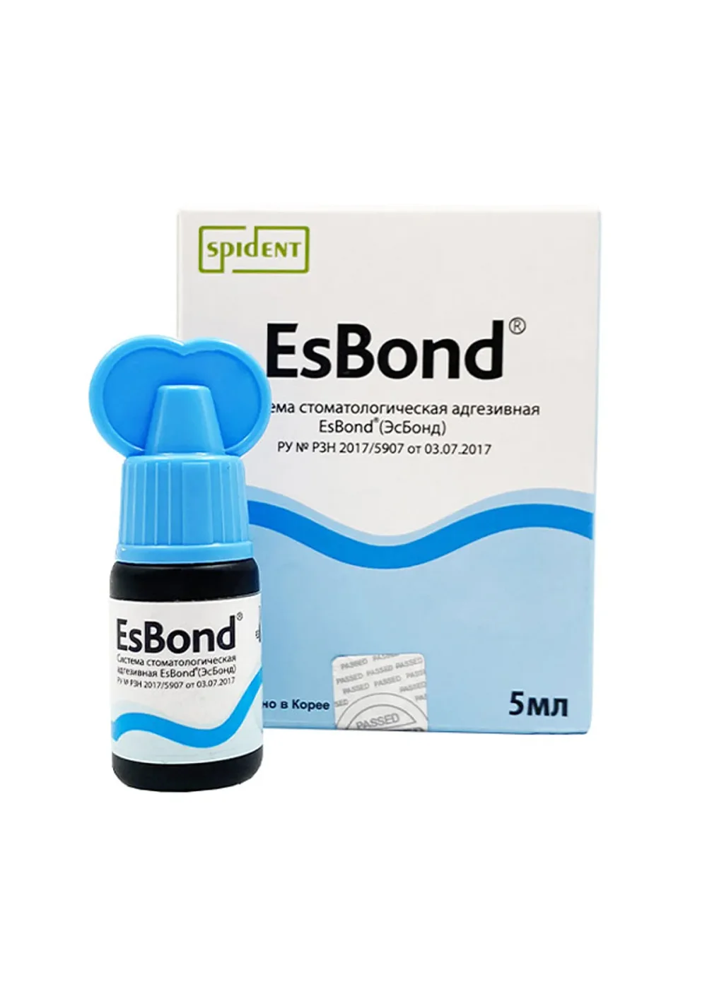 Адгезив, Spident, ЭсБонд (EsBond) 5мл V поколение
