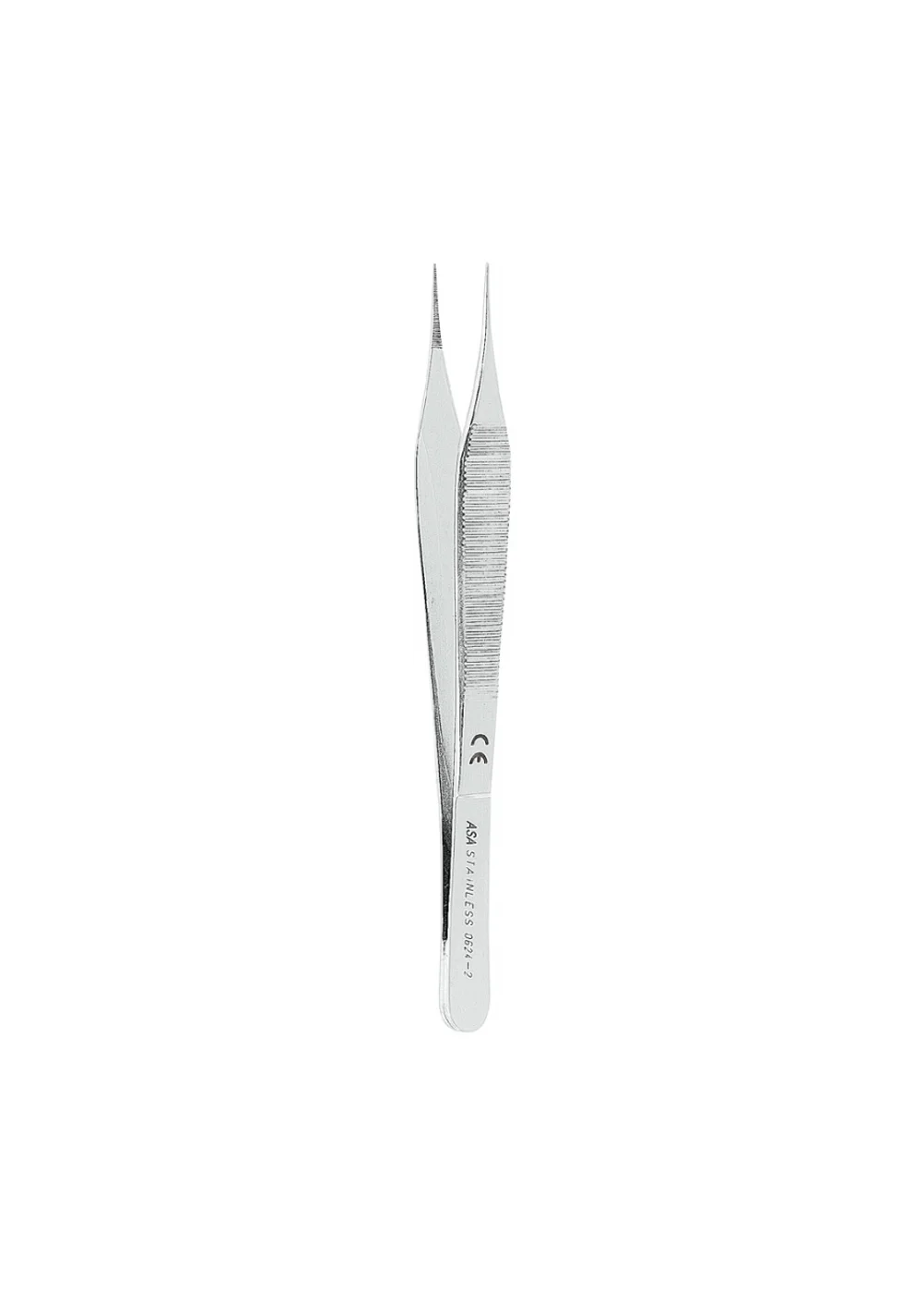 Asa Dental 0624-2 - пинцет прямой, тонкий Micro-Adson, 15 см