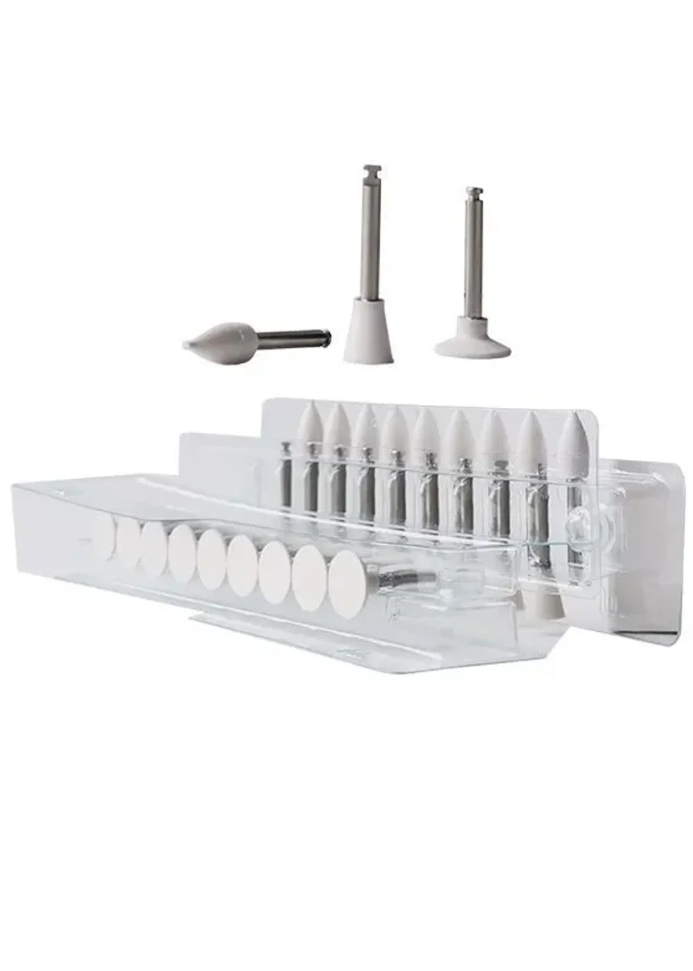 Полиры, KAGAYAKI, Диски, грубые белые Ensmart Pin 125 (10шт)