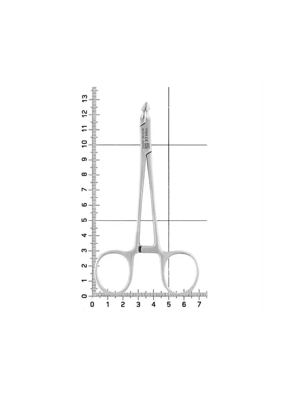 Nopa Instruments AB 571/90 - щипцы извлекающие для костных обломков, изогнутые на 90 градусов, 13,5 см