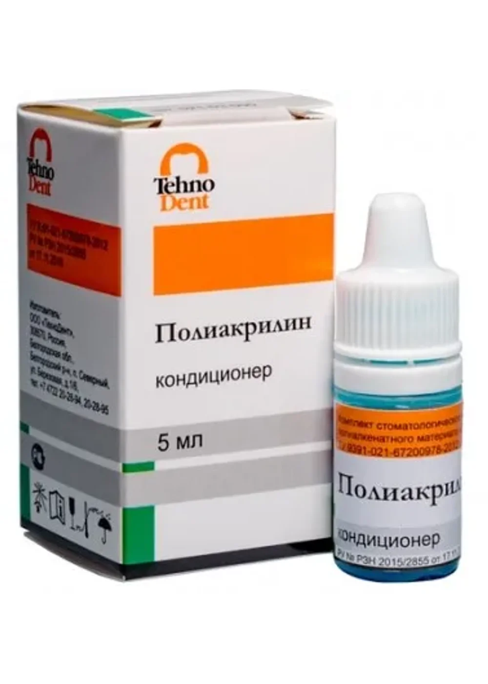 Кондиционер, Техно Дент, Полиакрилин, 5мл, № ТД-021-03-005