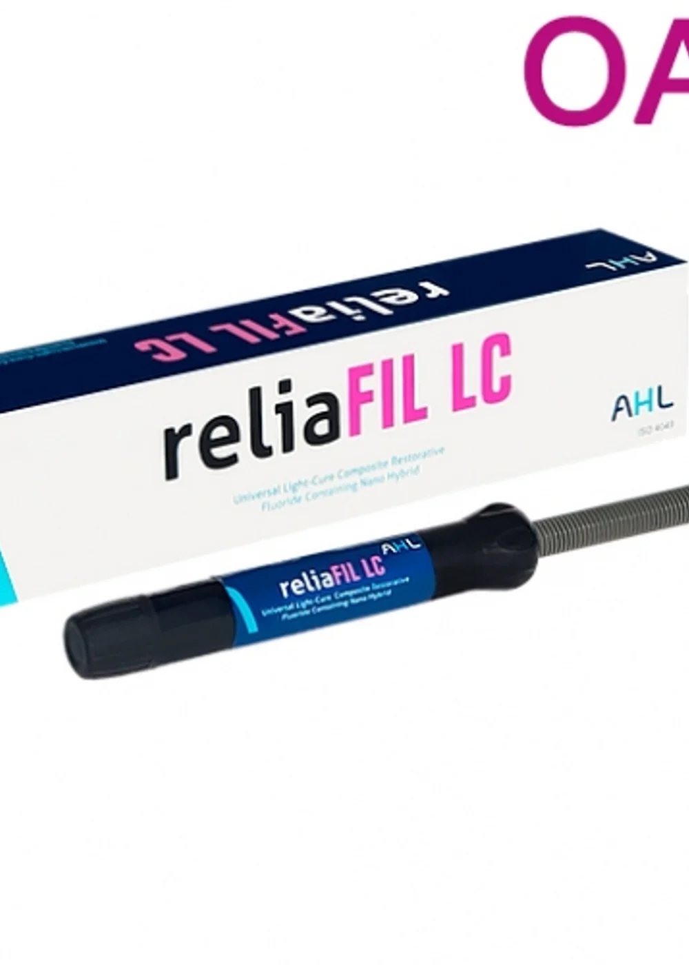 reliaFIL LC цв. OА3 шприц 4г-наногибридный светоотверждаемый композит, AHL