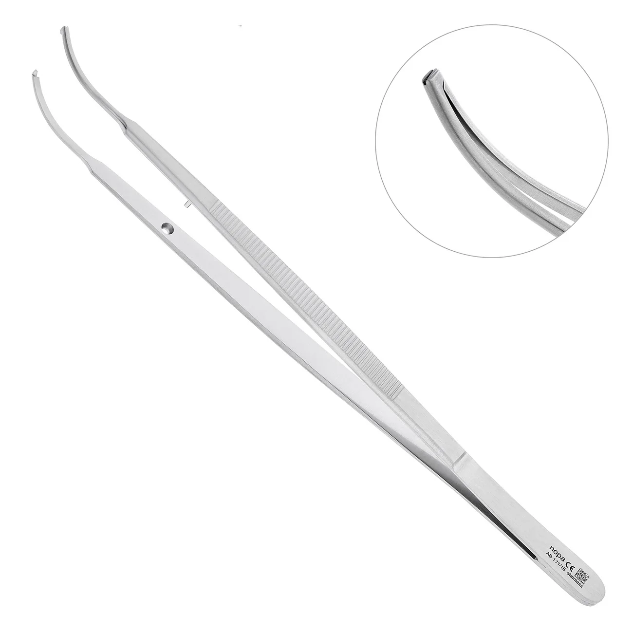 Пинцет GERALD, хирургический, 18 см