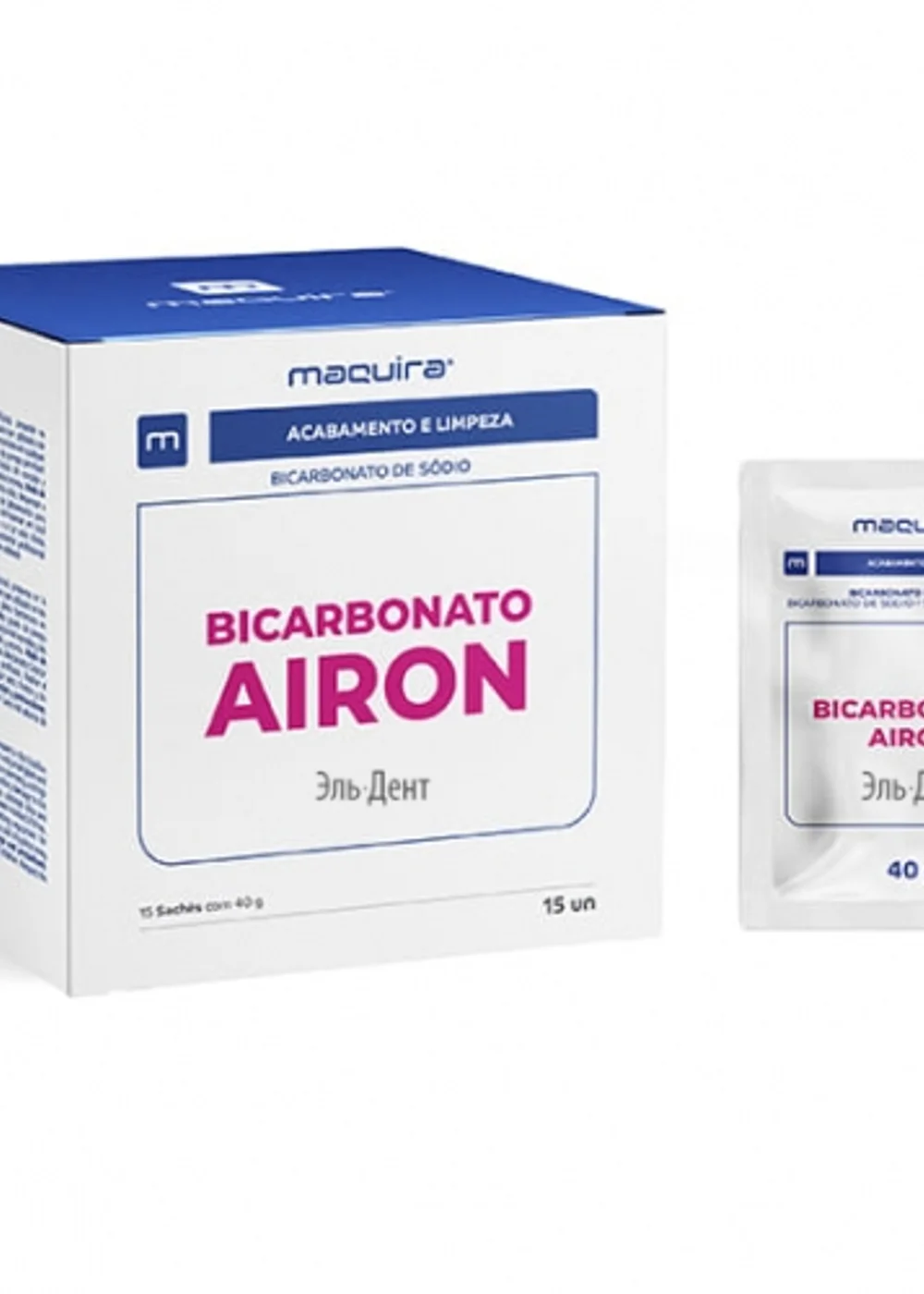 Порошок для air flow AIRON BICARBONATO нейтральный 40г (50-70 мкм)