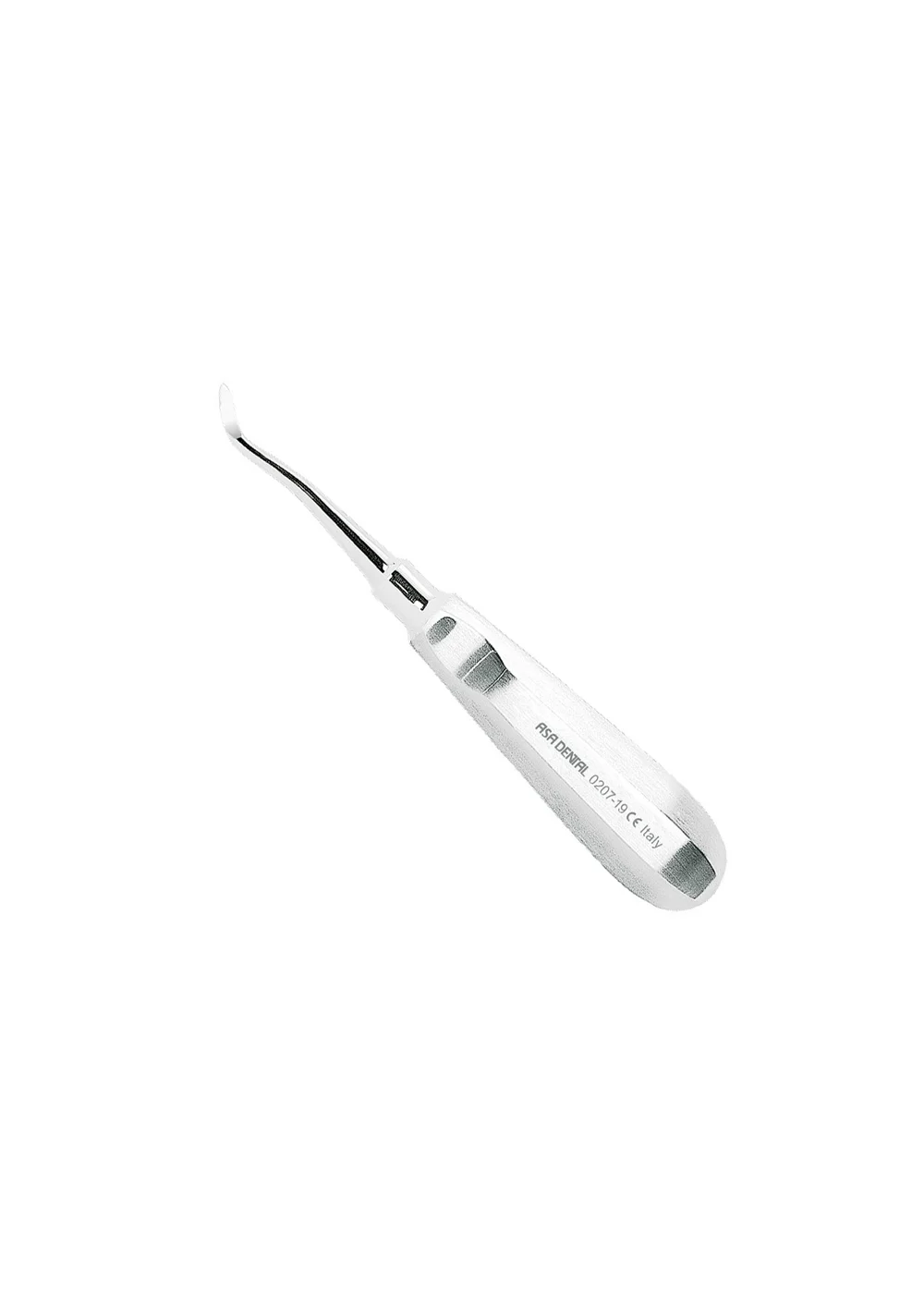 Asa Dental 0207-19 - элеватор изогнутый острый от себя