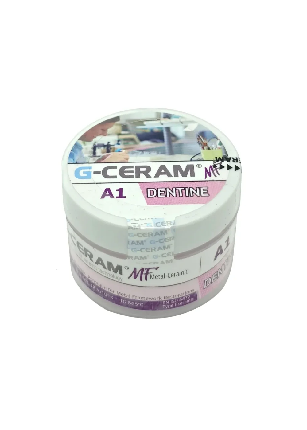 Керамическая масса дентинная, G-CERAM, MF дентин Dentine A1, 20г