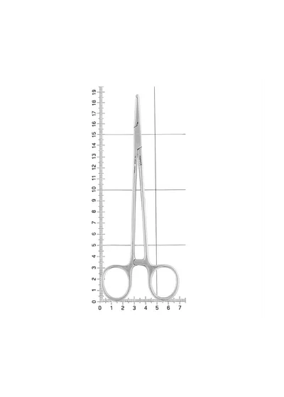 Nopa Instruments AA 159/18 - щипцы для артерии HALSTED хирургические, изогнутые, 18 см