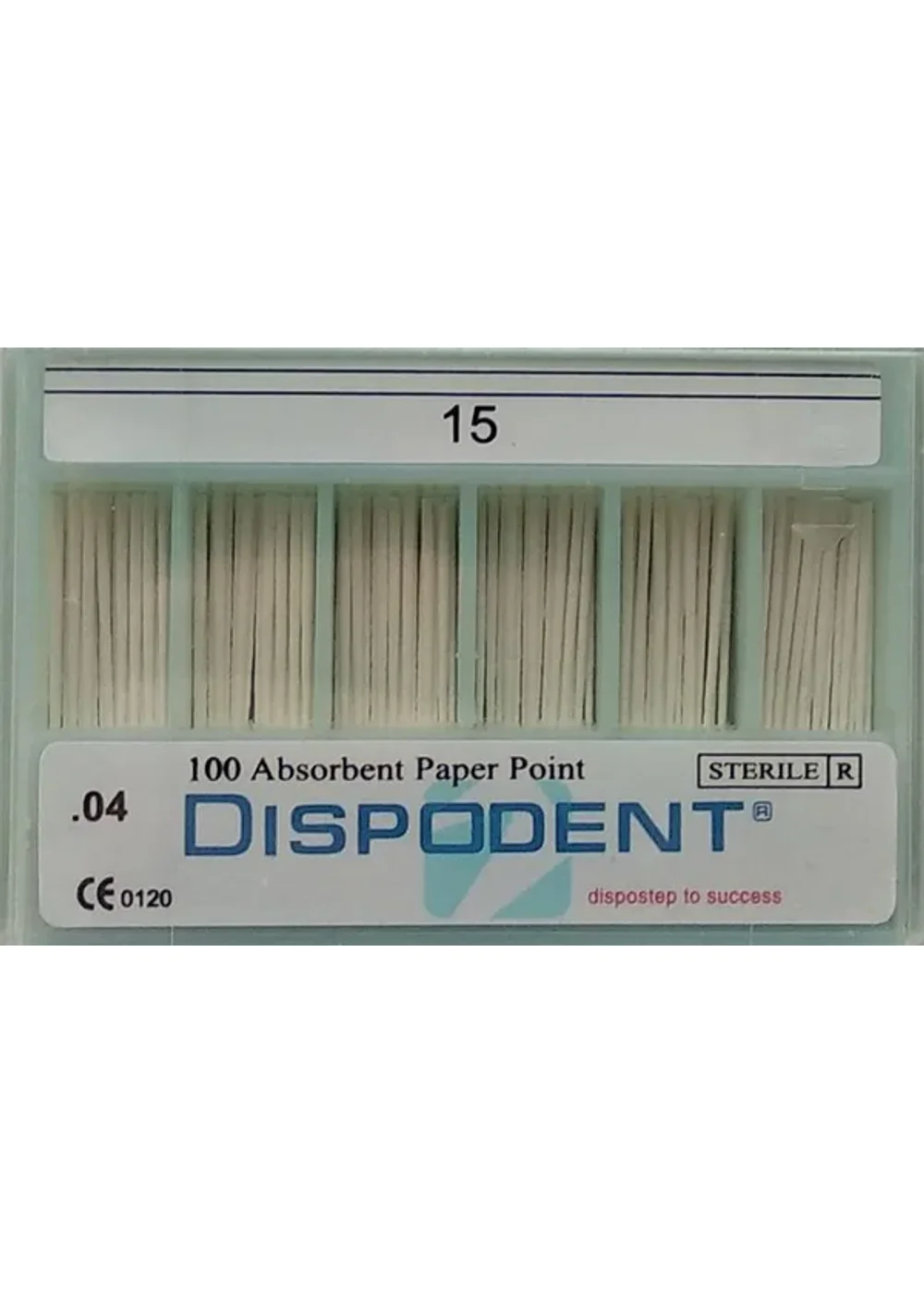 Абсорбенты, Dispodent, конус 04 №15, 100шт