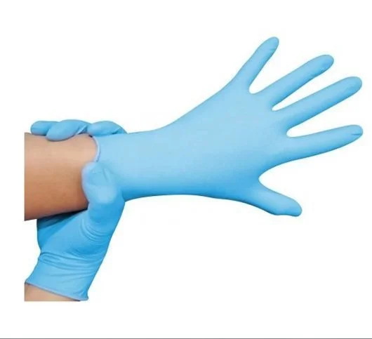 Перчатки Нитриловые CONNECT  NITRILE ПУЛИН Голубые  S (6/7) 200 шт (100 пар) Маркированные