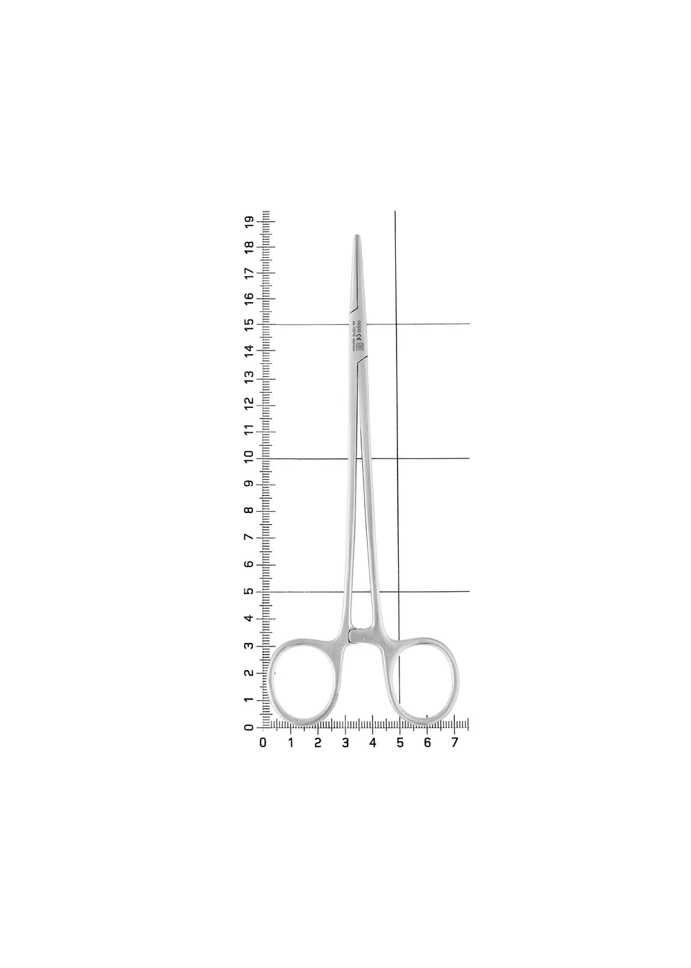 Nopa Instruments AA 156/18 - щипцы для артерии HALSTED анатомические, прямые, 18 см