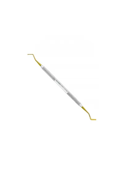 Asa Dental 1208T-1 - штопфер-гладилка N1 двусторонняя (шарик-гладилка) с нитрит-титановым покрытием (золотым)