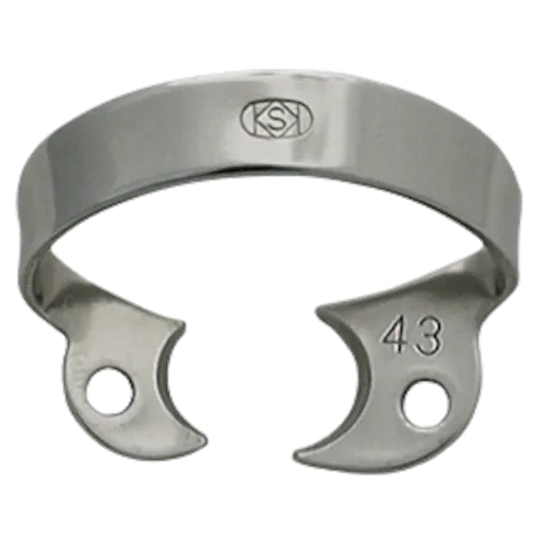Кламп для "раббердама" Rubber Dam Clamp №43, Dentech Corporation