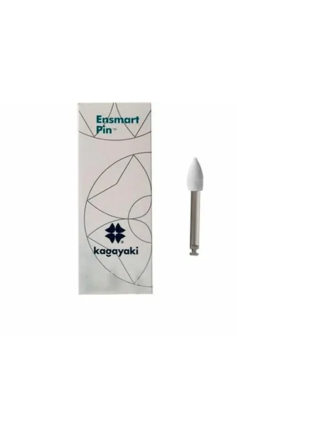 Полиры, KAGAYAKI, Пики, Ensmart Pin 125, белые, 30шт