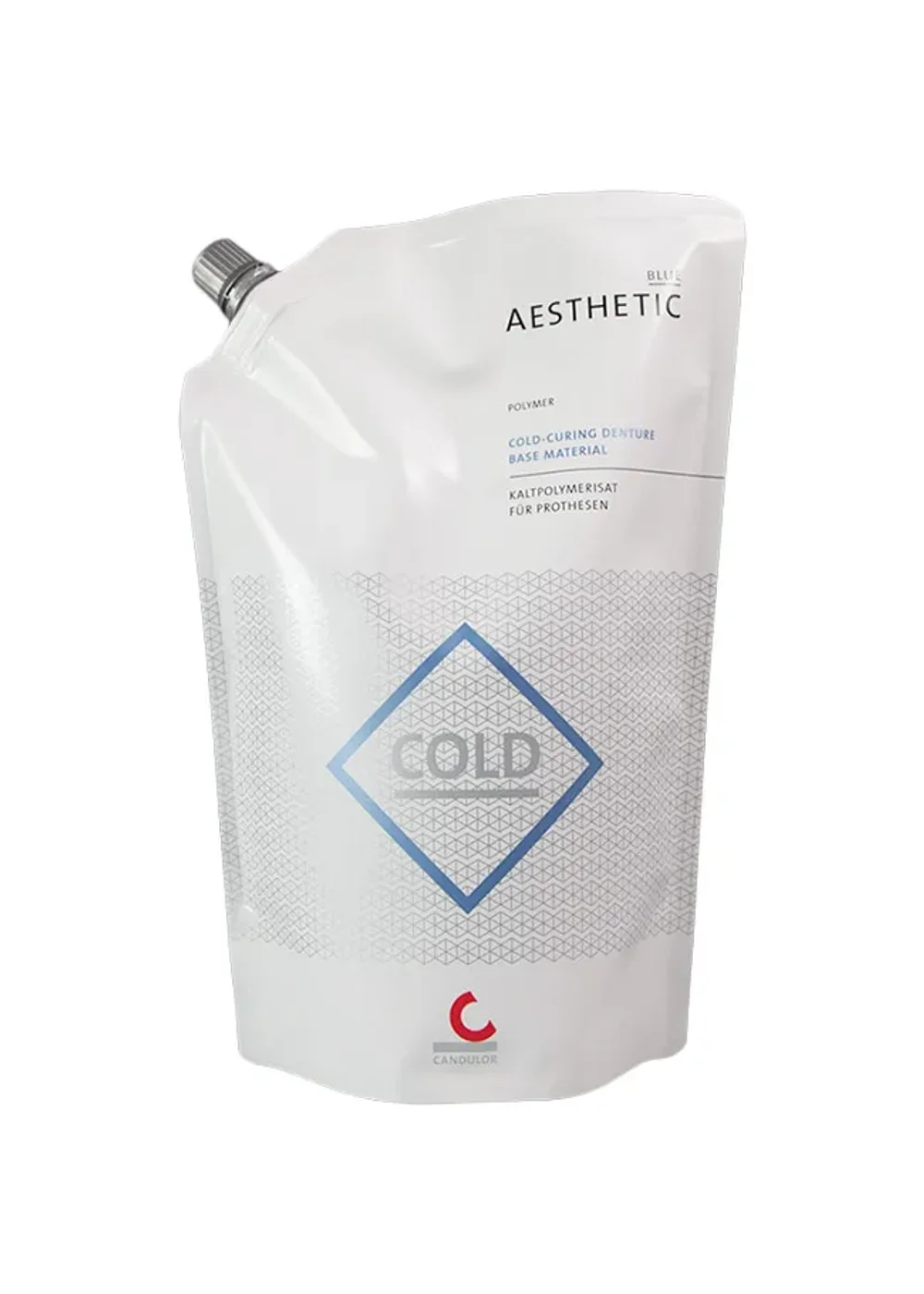 Пластмасса базисная, Candulor AG, AESTHETIC BluePolymer F34, 500г, 672705