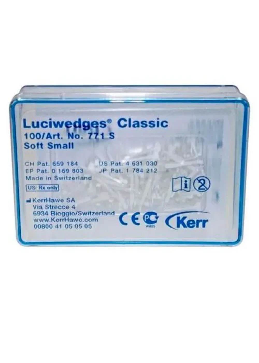 Клинья, Kerr, светопроводящие Luciwedges 771S