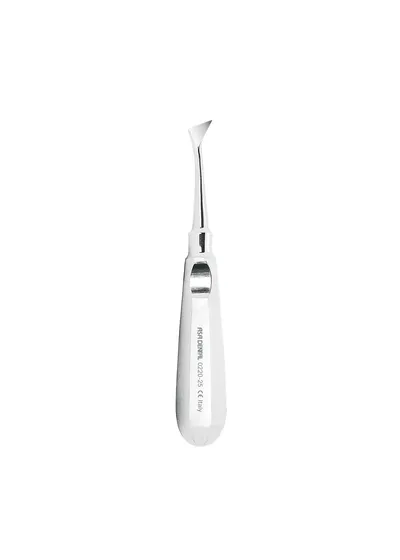Asa Dental 0220-25 - элеватор для корней N25 с ручкой из нержавеющей стали