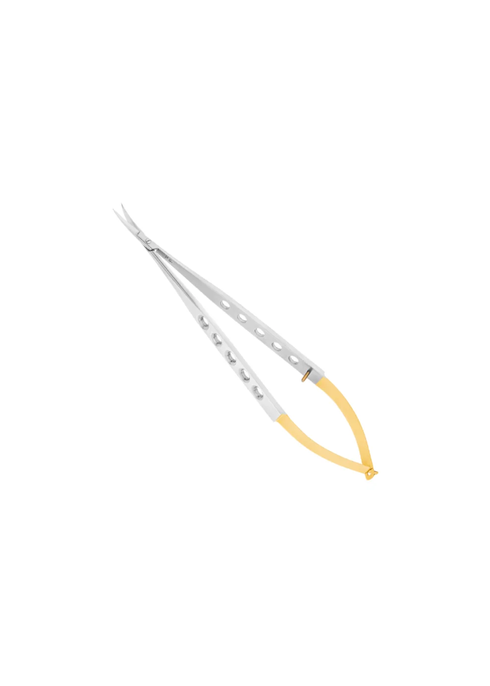 HLW 19-23B - ножницы-микро изогнутые Micro Schere TC, 170 мм
