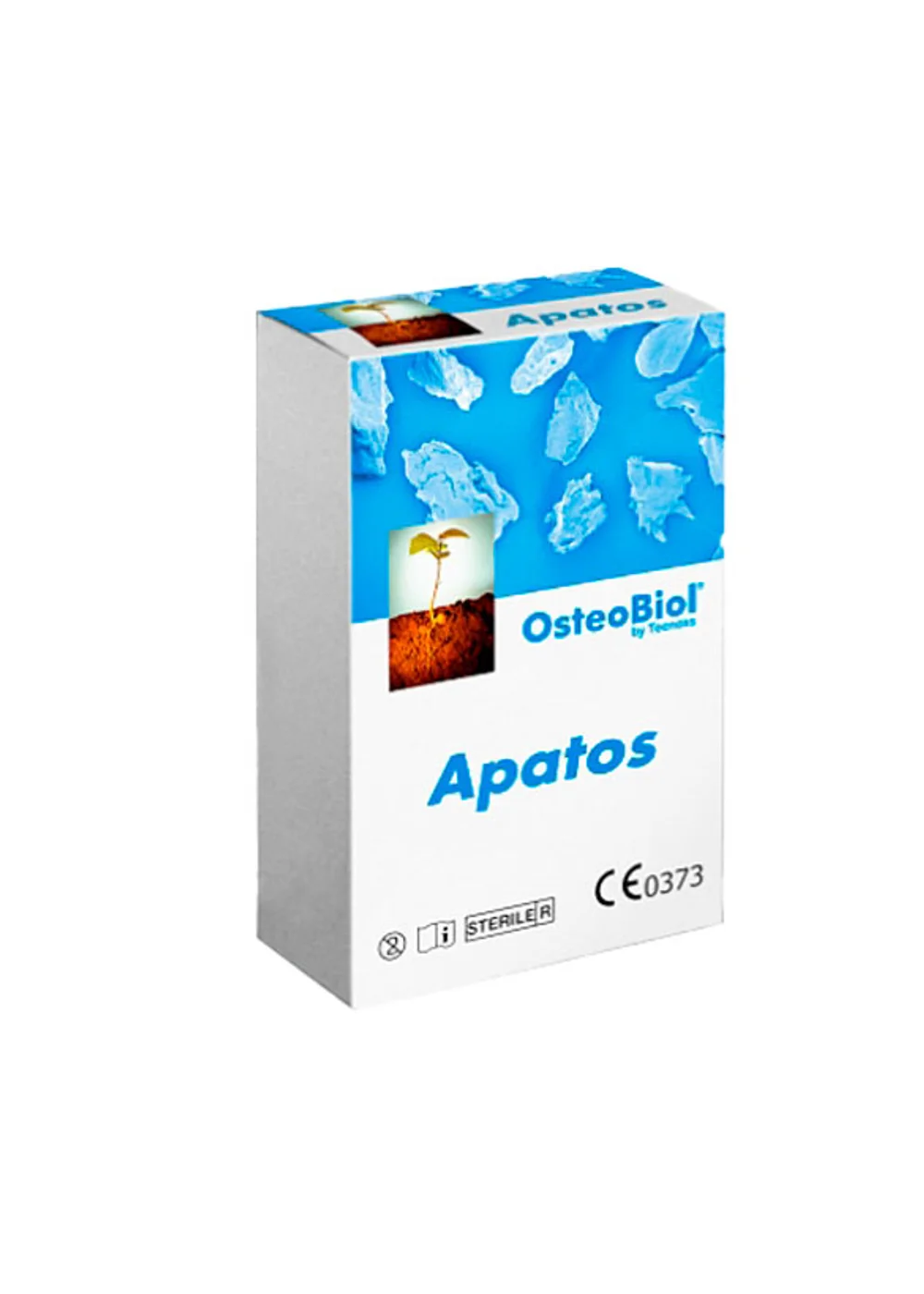Гранулы OsteoBiol by Tecnoss белые