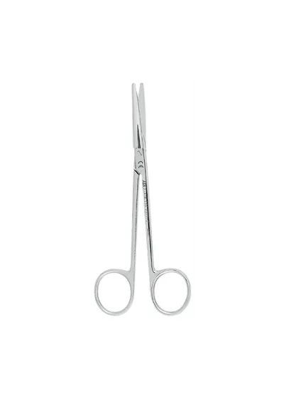 Asa Dental 0321-2 - ножницы для десны изогнутые по плоскости, 14,5 см