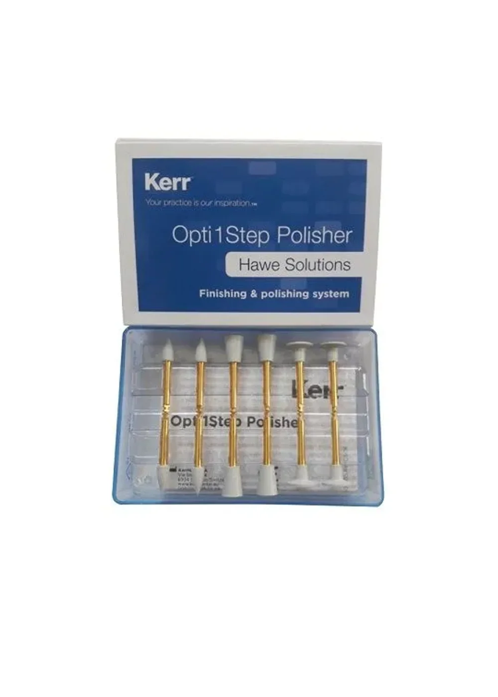 Полиры, Kerr, Головки, Opti1Step, ассорти, 12шт