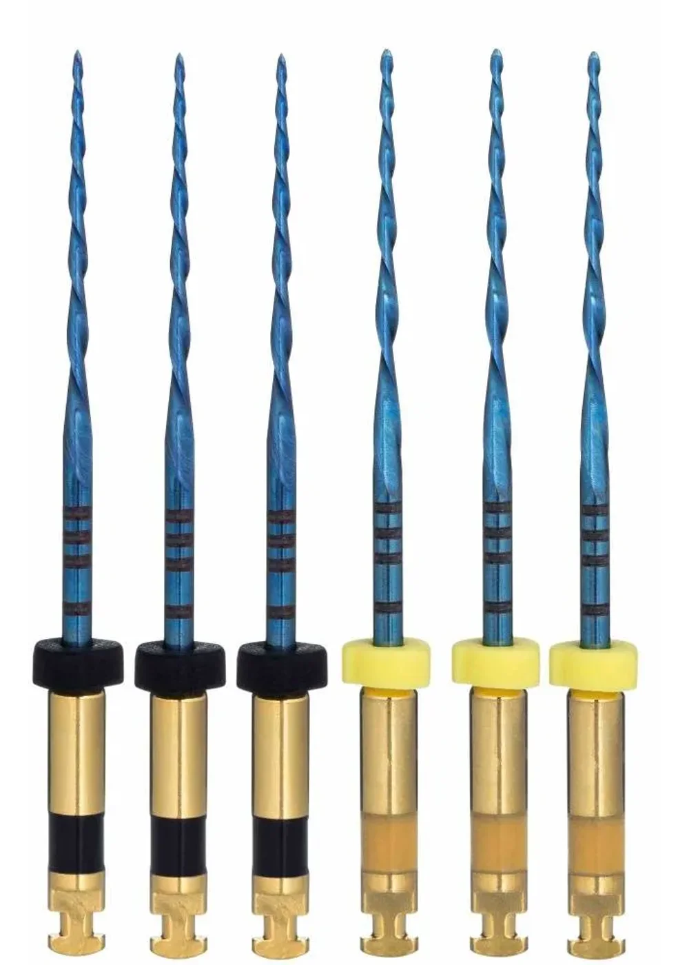 Машинные файлы, Еврофайл, UltraRec Blue (Heat Activation) 21мм ассорти R40-50 (6шт)