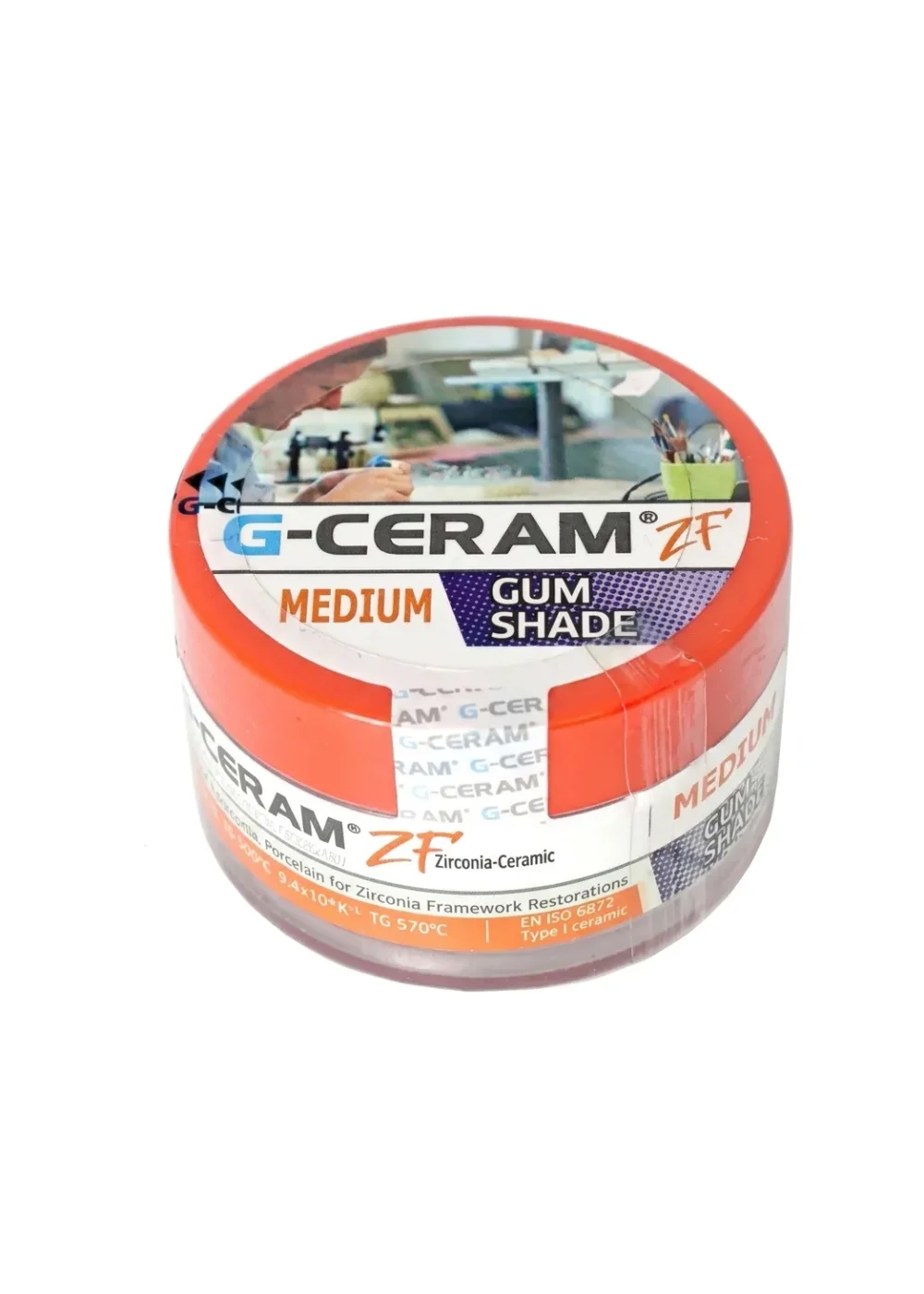 Керамическая масса десневой дентин, G-CERAM, ZF Gum Shade Medium, 15г