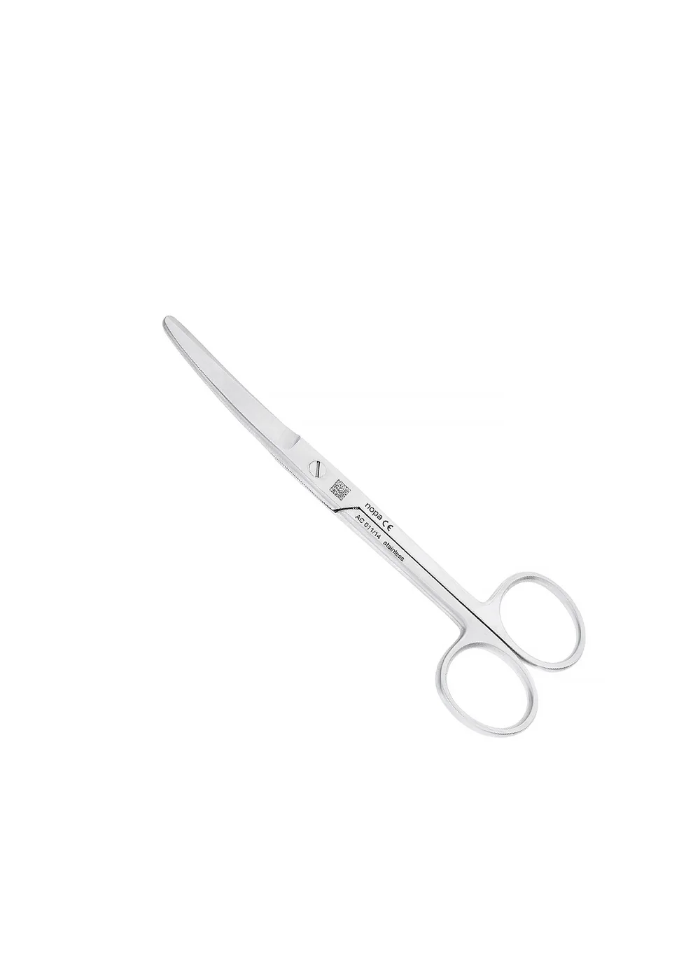 Nopa Instruments AC 011/14 - ножницы операционные, закругленные, изогнутые, 14,5 см