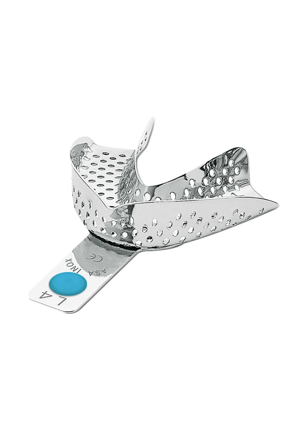 Asa Dental 2801-L4 - ложка слепочная нижняя средняя (M) с перфорацией без бортиков