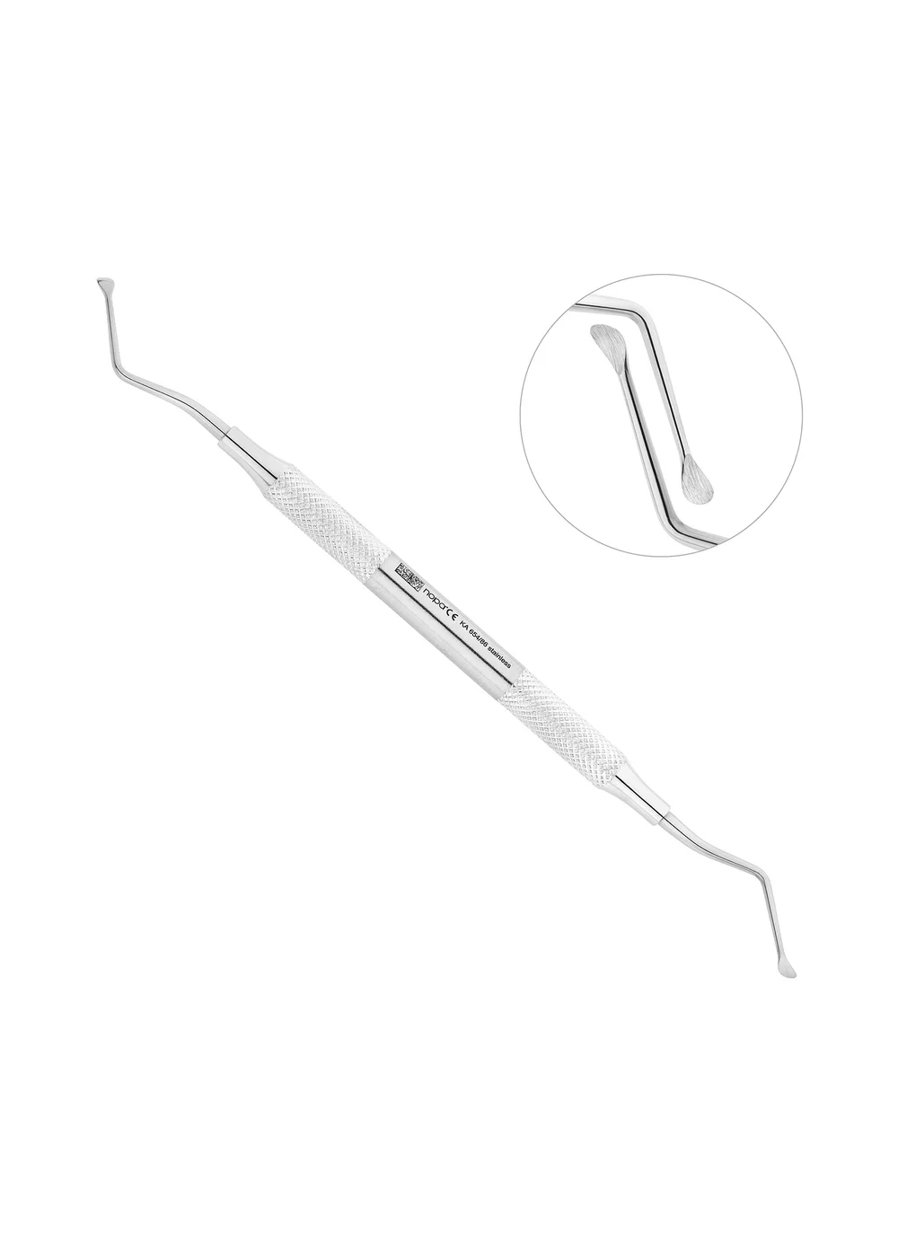 Nopa Instruments KA 654/86 - кюретажная костная ложка LUCAS №2, 17 см